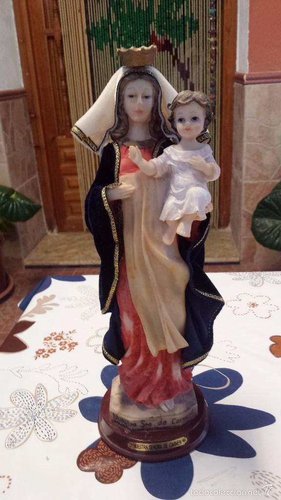 Antig&uuml;edades: virgen del carmen - Foto 3