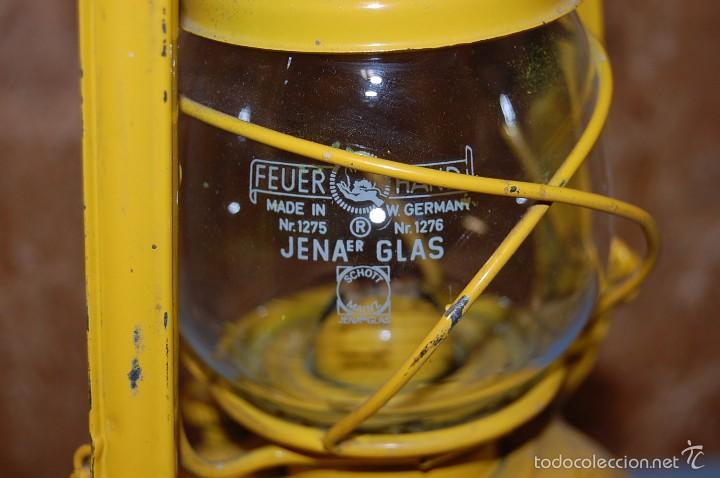 Antig&uuml;edades: ANTIGUO FAROL DE QUEROSENO - Foto 4