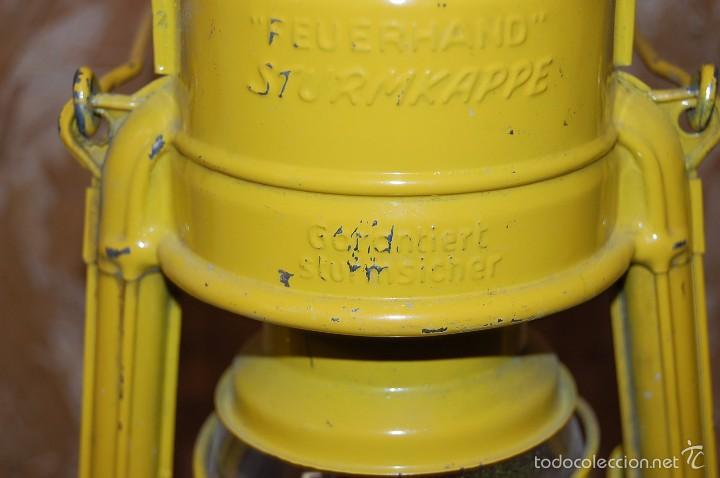 Antig&uuml;edades: ANTIGUO FAROL DE QUEROSENO - Foto 6