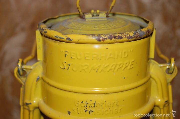 Antig&uuml;edades: ANTIGUO FAROL DE QUEROSENO - Foto 7