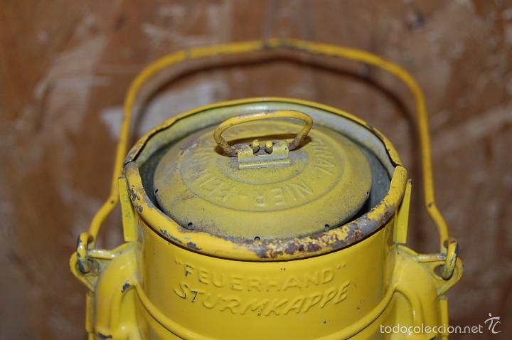 Antig&uuml;edades: ANTIGUO FAROL DE QUEROSENO - Foto 8
