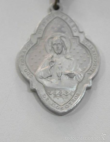 Antig&uuml;edades: Medalla del Sagrado Coraz&oacute;n - Foto 3