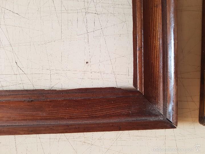 Antig&uuml;edades: DOS MARCOS FINALES DEL XIX PRINCIPIOS DEL XX EN MADERA - Foto 3