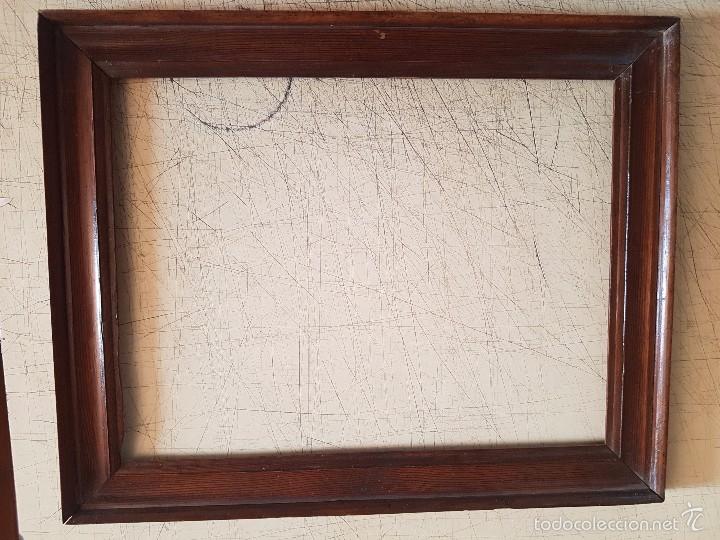 Antig&uuml;edades: DOS MARCOS FINALES DEL XIX PRINCIPIOS DEL XX EN MADERA - Foto 10