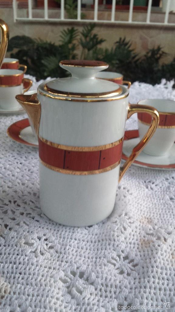 Antig&uuml;edades: antiguo juego de cafe de limoges - Foto 5