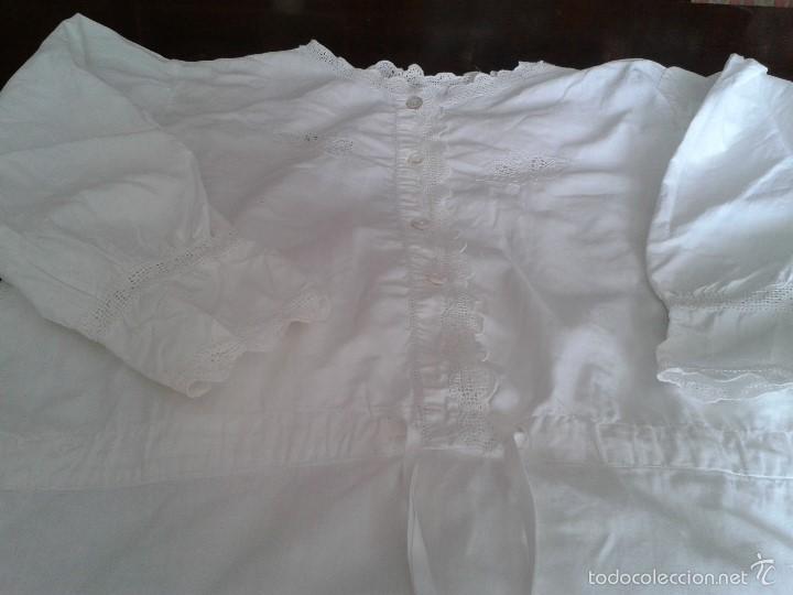 Antig&uuml;edades: LOTE DE DOS CAMISONES. - Foto 6