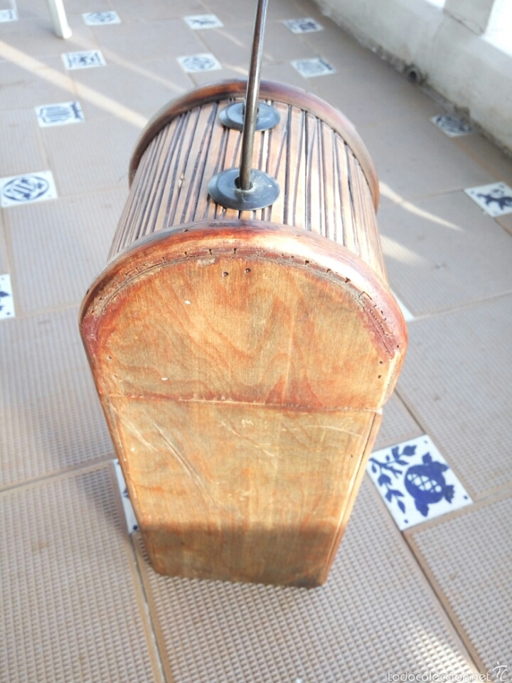 Antig&uuml;edades: Caja madera, botella, botellero, antigua - Foto 3