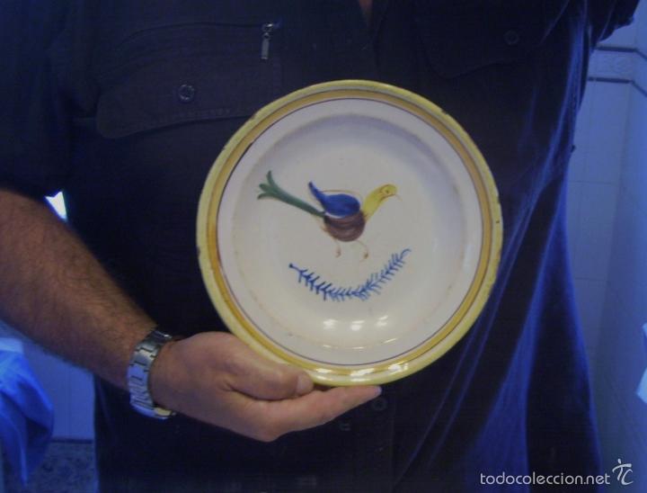 Antig&uuml;edades: PLATO  CER&Aacute;MICA  DE MANISES  XIX - Foto 9