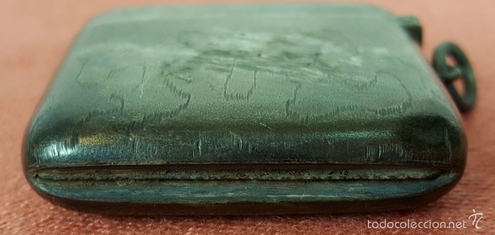 Antig&uuml;edades: FUNDA PARA MECHERO EN PLATA. CIRCA 1950. - Foto 2