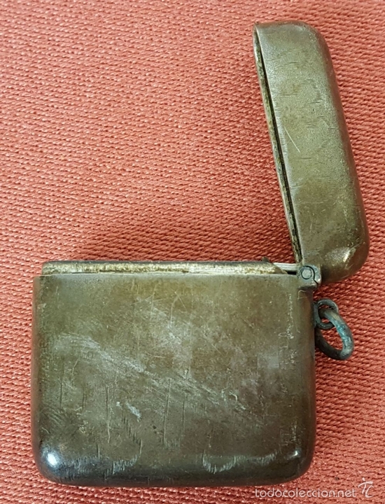 Antig&uuml;edades: FUNDA PARA MECHERO EN PLATA. CIRCA 1950. - Foto 4
