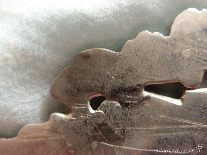 Antig&uuml;edades: ESPEJO METALICO REDONDO - Foto 5