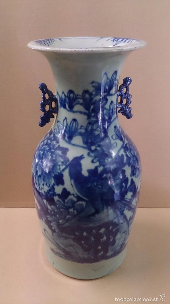 Antig&uuml;edades: Jarron de porcelana china - Foto 1