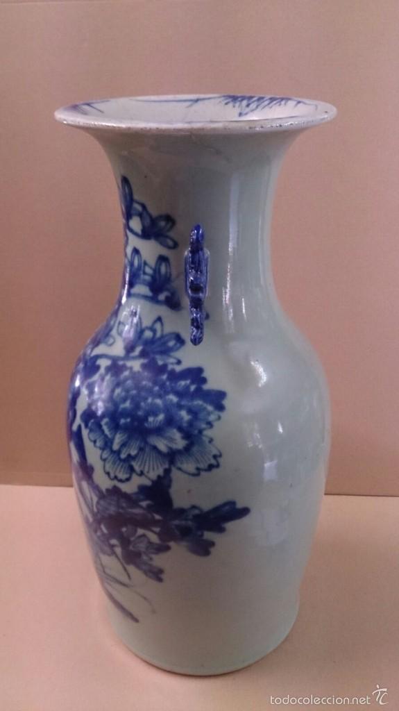 Antig&uuml;edades: Jarron de porcelana china - Foto 3