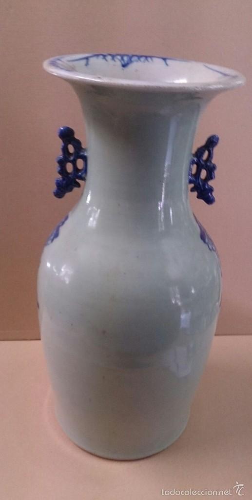 Antig&uuml;edades: Jarron de porcelana china - Foto 4