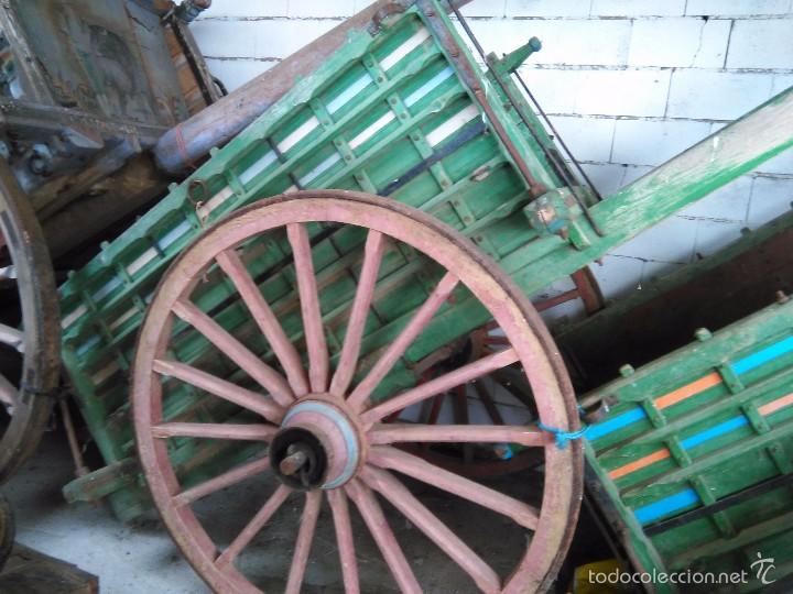 Antig&uuml;edades: Carro de vacas zamorano (impecable) - Foto 1