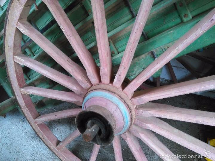 Antig&uuml;edades: Carro de vacas zamorano (impecable) - Foto 3