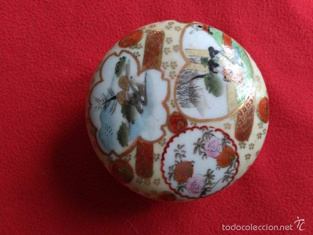 Antig&uuml;edades: ANTIGUA CAJA PORCELANA - Foto 4