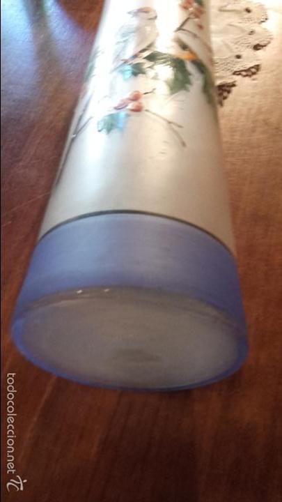 Antig&uuml;edades: Jarron cristal glaseado esmaltado - Foto 5