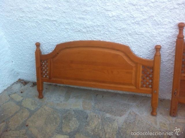 Antig&uuml;edades: Cabecero y piecero provenzal. - Foto 4