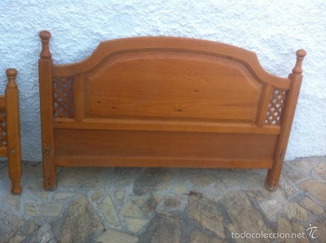 Antig&uuml;edades: Cabecero y piecero provenzal. - Foto 5