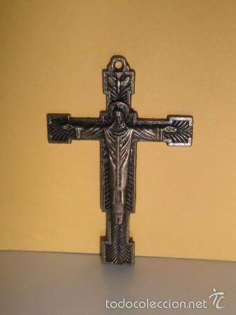 Antig&uuml;edades: Cruz con Cristo en Majestad - Foto 1