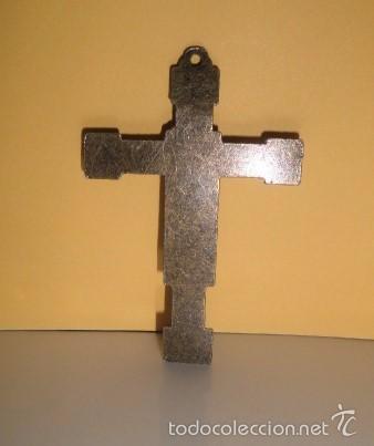 Antig&uuml;edades: Cruz con Cristo en Majestad - Foto 2