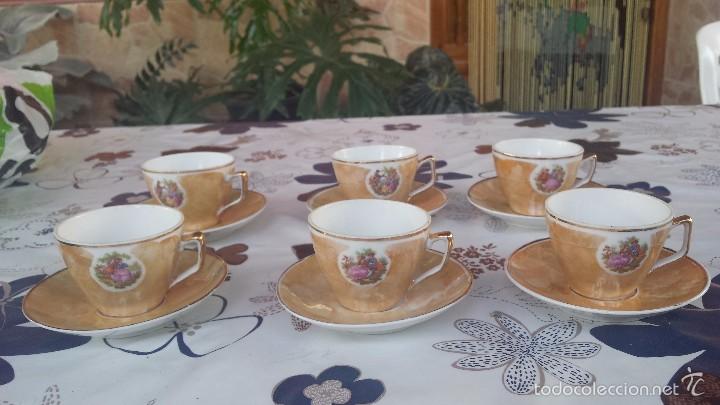 Antig&uuml;edades: antiguo juego de cafe de 6 servicios - Foto 1