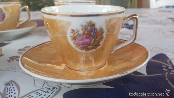Antig&uuml;edades: antiguo juego de cafe de 6 servicios - Foto 2