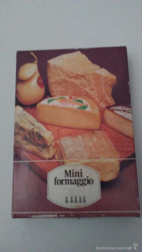 Antig&uuml;edades: Juego de utensilios cortaquesos - Foto 2