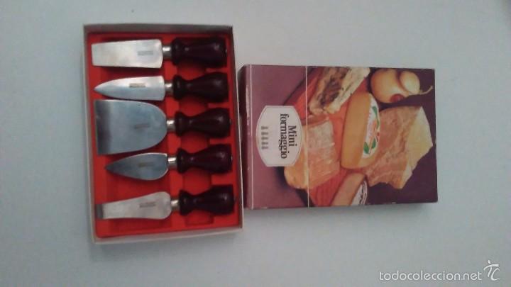 Antig&uuml;edades: Juego de utensilios cortaquesos - Foto 11
