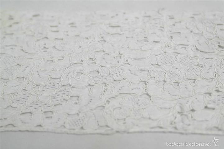 Antig&uuml;edades: Antiguo encaje en blanco - Foto 2