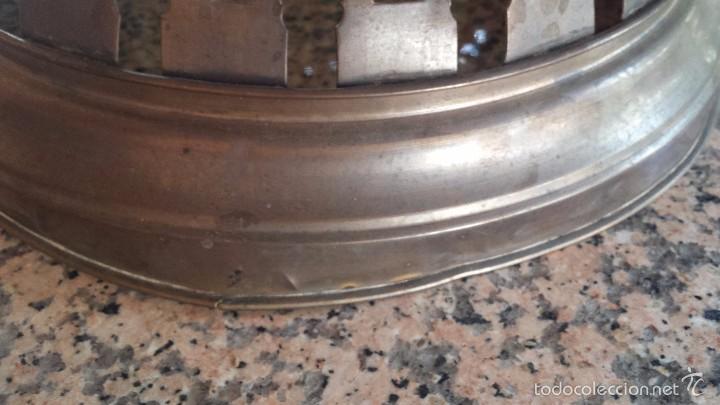 Antig&uuml;edades: antiguo brasero en laton - Foto 9