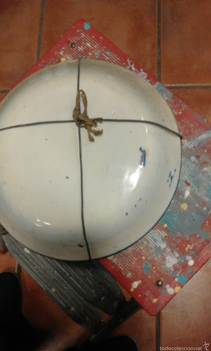 Antig&uuml;edades: Plato ceramica manises XIX - Foto 2