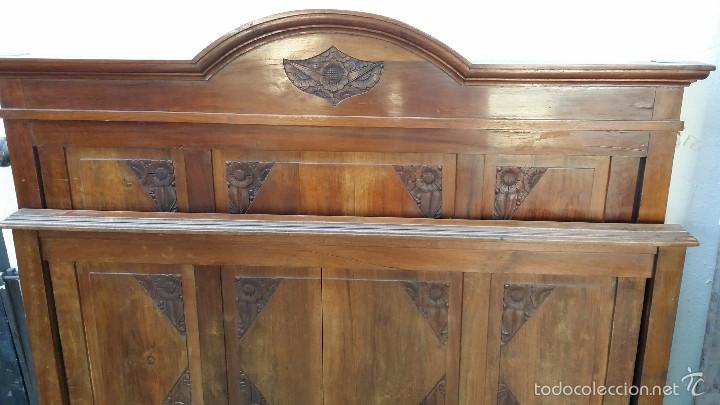 Antig&uuml;edades: cama estilo artenova de 120cm - Foto 3