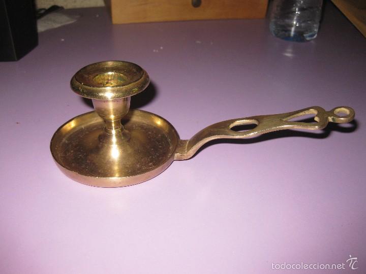 Antig&uuml;edades: candil o palmat&oacute;ria bronze - Foto 1