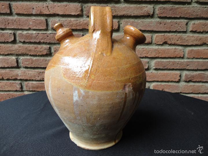 Antig&uuml;edades: Alfarer&iacute;a navarra: Botijo de Estella - Foto 2