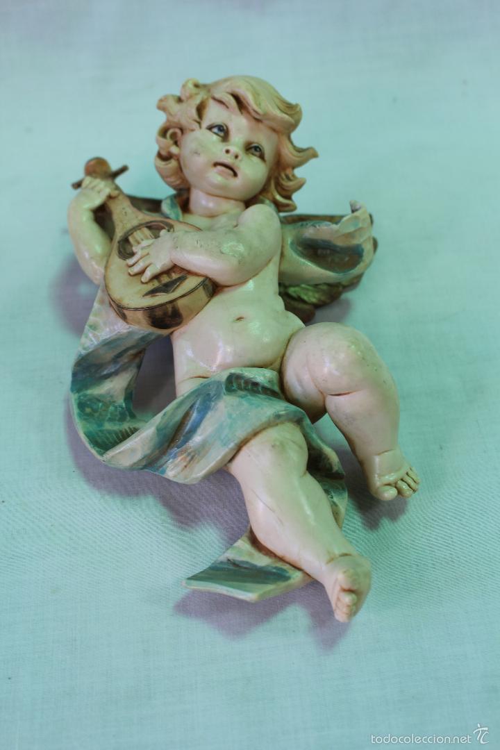 Antig&uuml;edades: angelote en resina - Foto 1