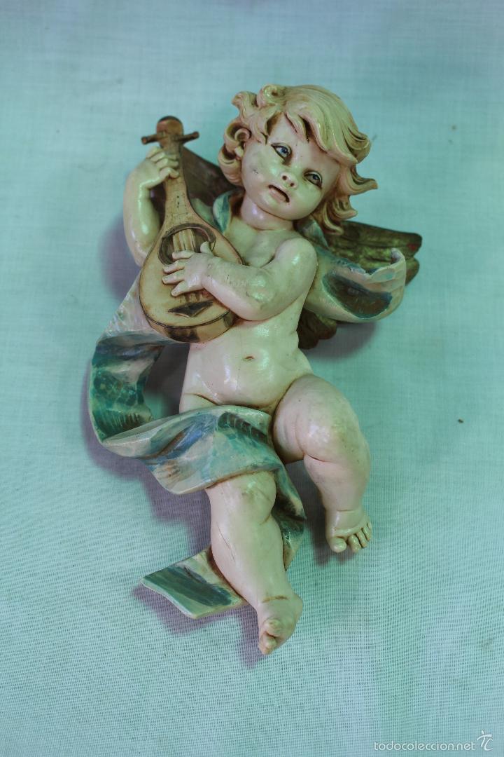 Antig&uuml;edades: angelote en resina - Foto 3