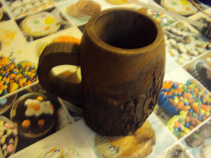 Antig&uuml;edades: JARRA MADERA - Foto 1