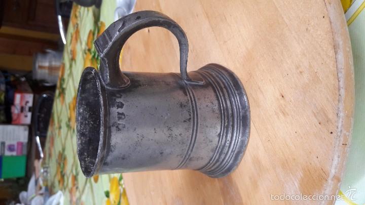Antig&uuml;edades: jarra esta&ntilde;o , una pinta inglesa ?&iquest; - Foto 7