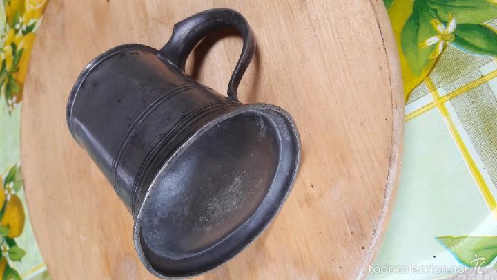 Antig&uuml;edades: jarra esta&ntilde;o , una pinta inglesa ?&iquest; - Foto 8