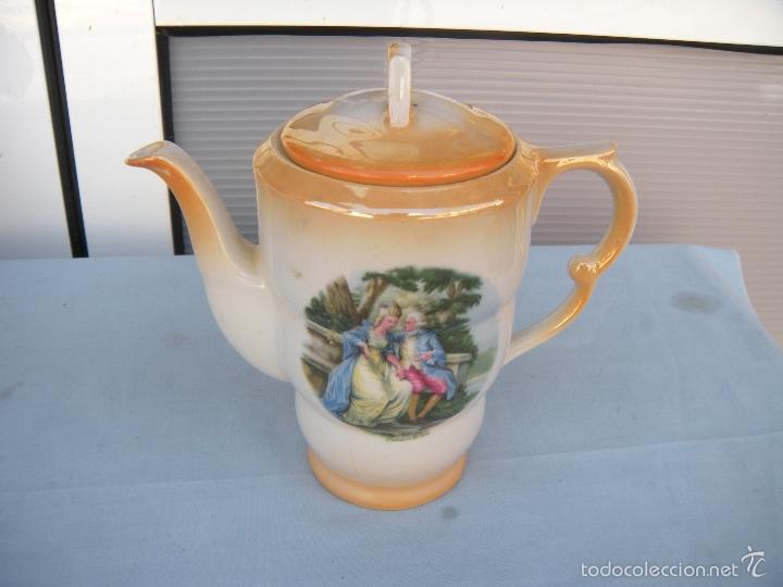 Antig&uuml;edades: ANTIGUA CAFETERA TETERA DE REFLEJO SANTA CLARA - Foto 1