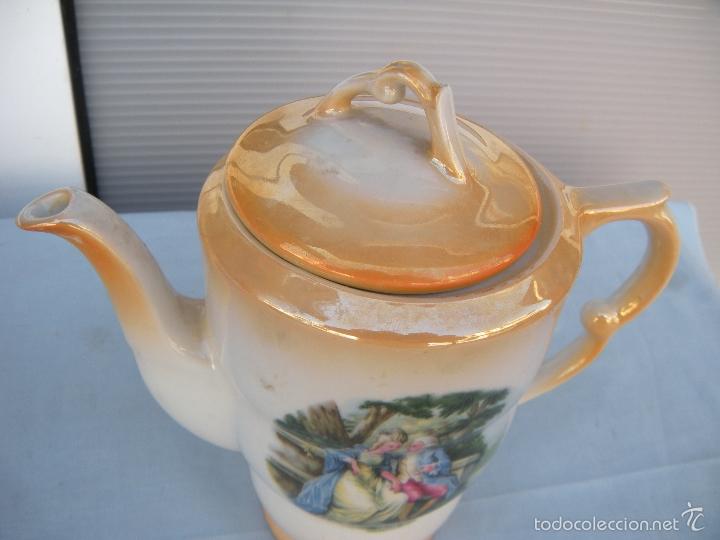 Antig&uuml;edades: ANTIGUA CAFETERA TETERA DE REFLEJO SANTA CLARA - Foto 5