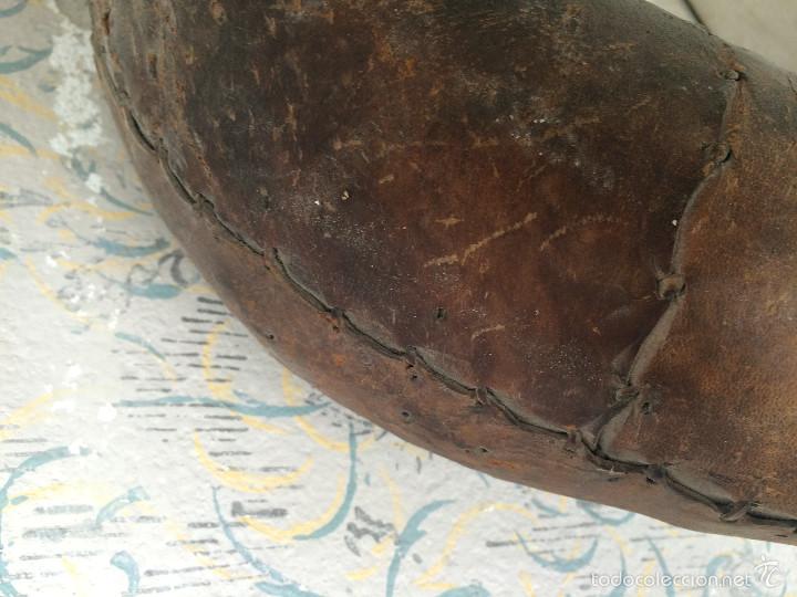 Antig&uuml;edades: ANTIGUA COLLERA EN CUERO - Foto 5
