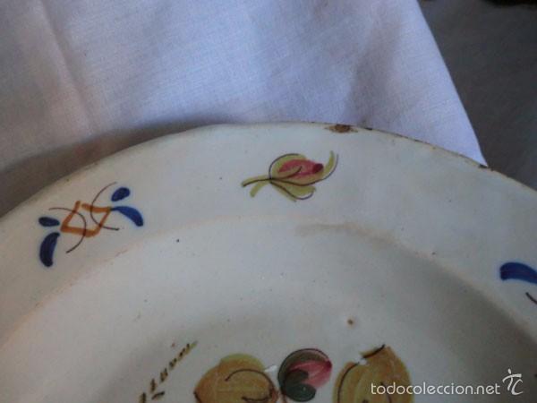 Antig&uuml;edades: ANTIGUO PLATO MANISES , 31 CM - Foto 3