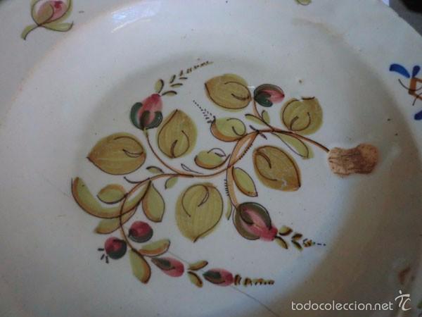 Antig&uuml;edades: ANTIGUO PLATO MANISES , 31 CM - Foto 4