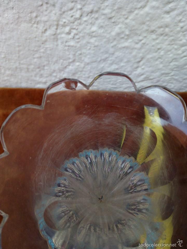 Antig&uuml;edades: Florero centro de mesa antiguo champlev&eacute; - Foto 7