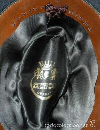 Antig&uuml;edades: Antiguo sombrero Seyco Granada - Foto 2