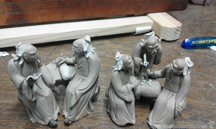 Antig&uuml;edades: Pareja de porcelanas chinas - Foto 1