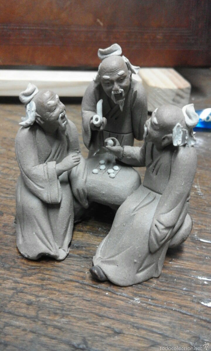 Antig&uuml;edades: Pareja de porcelanas chinas - Foto 3
